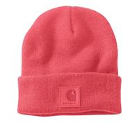 Carhartt Men's Tonal Patch Beanie, Pink Salmon, One size