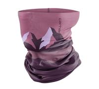 Carhartt unisex-adult Force Lightweight Neck Gaiter, Mountain Print-woodrose/Eggplant, One size