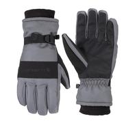 Carhartt Men's W.P. Waterproof Insulated Glove Cold Weather, Dark Grey/Black, Large