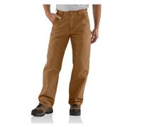 Carhartt Men's Washed Duck Work Dungaree Pant - Brown - 33 x 36
