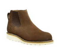 Carhartt Men's Wedge 5" Chelsea Pull-On Soft Toe FW5033-M Boot, DARK BISON OIL TANNED, 10.5