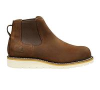 Carhartt Men's Wedge 5" Chelsea Pull-On Steel Toe FW5233-M Boot, DARK BISON OIL TANNED, 10.5