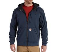 Carhartt Men's Wind Fighter® Relaxed Fit Midweight Full-Zip Sweatshirt, Navy, L