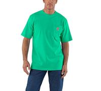Carhartt K87 Relaxed Fit Short Sleeve T-shirt Green S