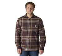 Carhartt Men's Workwear Relaxed Fit Midweight Flannel Shirt L/S Plaid Shirt