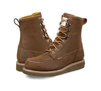 Carhartt Men's Wp 8-inch Moc Soft Toe Wedge Boot, Chocolate Brown Oil Tanned, 13