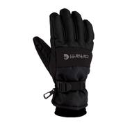 Carhartt Men's WP Waterproof Insulated Glove Cold Weather, Black, Medium
