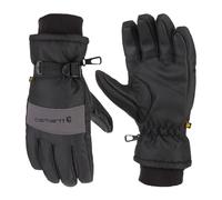 Carhartt Men's WP Waterproof Insulated Glove Cold Weather, Black/Grey, XL