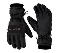 Carhartt Men's WP Waterproof Insulated Glove Cold Weather, Black, Medium