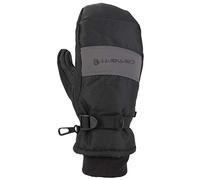 Carhartt Men's Wp Waterproof Insulated Mitt Cold Weather Gloves, Black/Grey, M UK