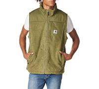 Carhartt Men's Yukon Extremes Wind Fighter Fleece Vest, Burnt Olive, XL