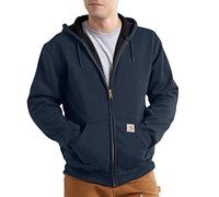Carhartt mens100632Rain Defender Rutland Hooded Zip Front Sweatshirt Shirt - Blue - Medium
