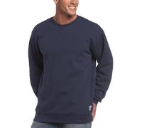 Carhartt mensK124Midweight Crewneck Sweatshirt Long Sleeve Sweatshirt - Blue - Large