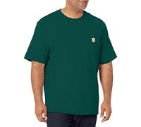 Carhartt mensK87K87 Workwear Short Sleeve T-shirt (Regular and Big & Tall Sizes) Short Sleeve Work Utility T-Shirt - Green - XXXL