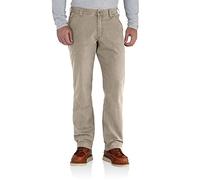 Carhartt mensRugged Flex Rigby Dungaree Pant Pants - beige - 32W x 30L