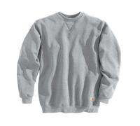Carhartt Workwear K124 Midweight Crewneck Sweatshirt Heather Grey - L L
