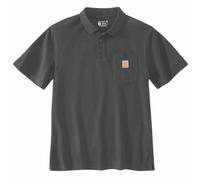 Carhartt Midweight S/S Pocket Polo Carbon Color, Size 2XL