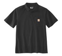 Carhartt - Midweight S/S Pocket Polo - Polo shirt size S, black