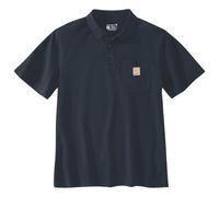 Carhartt - Midweight S/S Pocket Polo - Polo shirt size S, blue