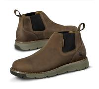 Carhartt Millbrook Men's Romeo Steel Toe Cap Water Resistant Work Boots 4", Brown tanned, 44 EU Weit