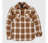 Carhartt Montana Long-Sleeve Snap-Front Plaid Shirt - L