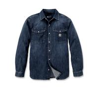 Carhartt Montana Relaxed Fit Midweight Denim Long-Sleeve Snap Front Shirt Wyatt S