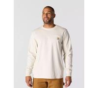 Carhartt Relaxed Fit Heavyweight Long-Sleeve Mountain Graphic T-Shirt Malt (UK, Alpha, L, Regular, Regular)
