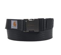 Carhartt Nylon Adjustable Industrial Belt, Black with Black Finish, 52