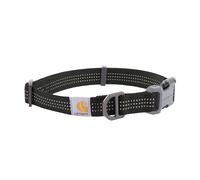 Carhartt Nylon Webbing Dog Collar, Fully Adjustable W/Durable Side Release Buckle, Black, Large