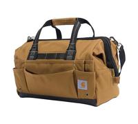 Carhartt Onsite Tool Bag, Durable Water-Resistant, Tool Storage Bag, Heavyweight, 16-Inch 30 Pocket, Carhartt Brown