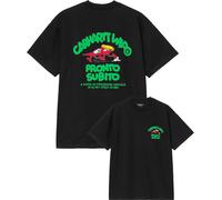 Carhartt - Organic cotton T-shirt - S/S Pronto T-Shirt Black for Men - Size L Black