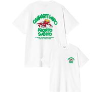 Carhartt - Organic cotton T-shirt - S/S Pronto T-Shirt White for Men - Size M White