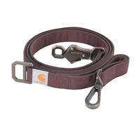 Carhartt Pet Durable Nylon Duck Leashes for Dogs, Reflective Stitching for Visibility, Deep Wine, Large