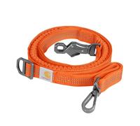 Carhartt Pet Durable Nylon Webbing Leashes for Dogs, Reflective Stitching for Visibility, Hunter Orange (Shock Absorbing), Large