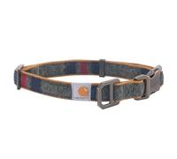 Carhartt Pet Fully Adjustable Webbing Collars for Dogs, Reflective Stitching for Visibility, Blanket Stripe, Large