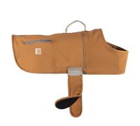 Carhartt Quick Duck Jac, Pet Dog Vest, Water Repellent Canvas, Brown, Small