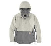Carhartt Rain Defender Loose Fit Lightweight Packable Anorak Women White L