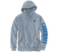 Carhartt Rain Defender Loose Fit Mid-Weight C Graphic Sweatshirt, Men, Blue, S