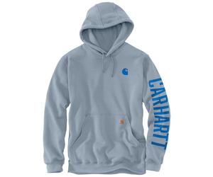 Carhartt Rain Defender Loose Fit Mid-Weight C Graphic Sweatshirt, Men, Blue, S