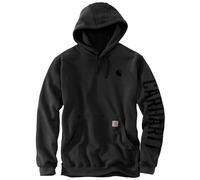 Carhartt Rain Defender Loose Fit Midweight C Graphic Sweatshirt, Men, Black, S
