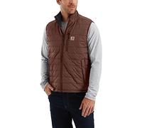 Carhartt Rain Defender Relaxed Fit Lightweight Insulated Vest Men Brown M