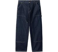 Carhartt - Reinforced denim trousers - Nash Double Knee Pant Blue for Men - Size L Blue L