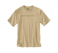 Carhartt Dearborn Relaxed Logo Short Sleeve T-shirt Yellow L Men