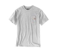 Carhartt Relaxed Fit Heavyweight Pocket T-Shirt Heather Grey M