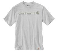 Carhartt Male T-shirt - dearborn relaxed logo t-shirt - Grey - S