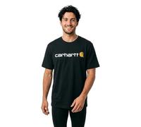 Carhartt Dearborn Relaxed Logo Short Sleeve T-shirt Black S Men