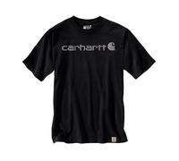 Carhartt Relaxed Fit Heavyweight Short-Sleeve Logo Graphic T-Shirt Black/Gray