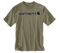 Carhartt - Core Logo S/S - T-shirt size S, olive