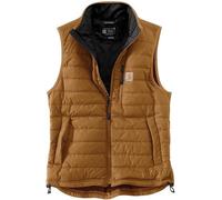Carhartt Relaxed Fit Insulated Vest Carhartt Brown Size Extra Extra Large