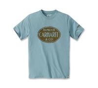 Carhartt Men's Graphic, Summer Blue, Large